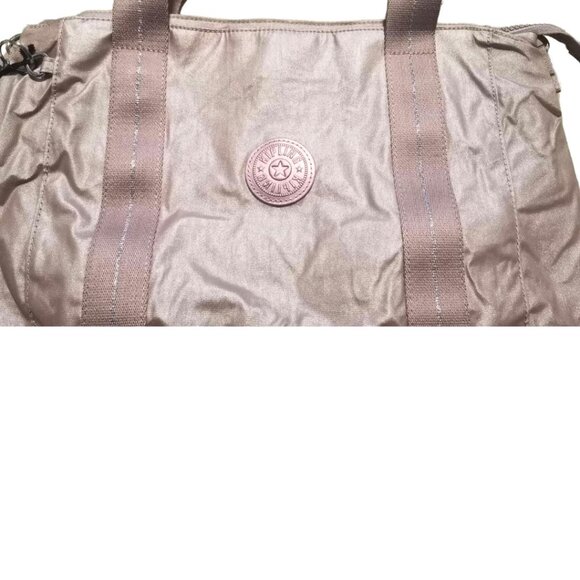 reduced brand new kipling vintage Asseni Small Tote Bag crossbody metallic pink - Picture 7 of 16